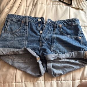 Free People Denim Shorts